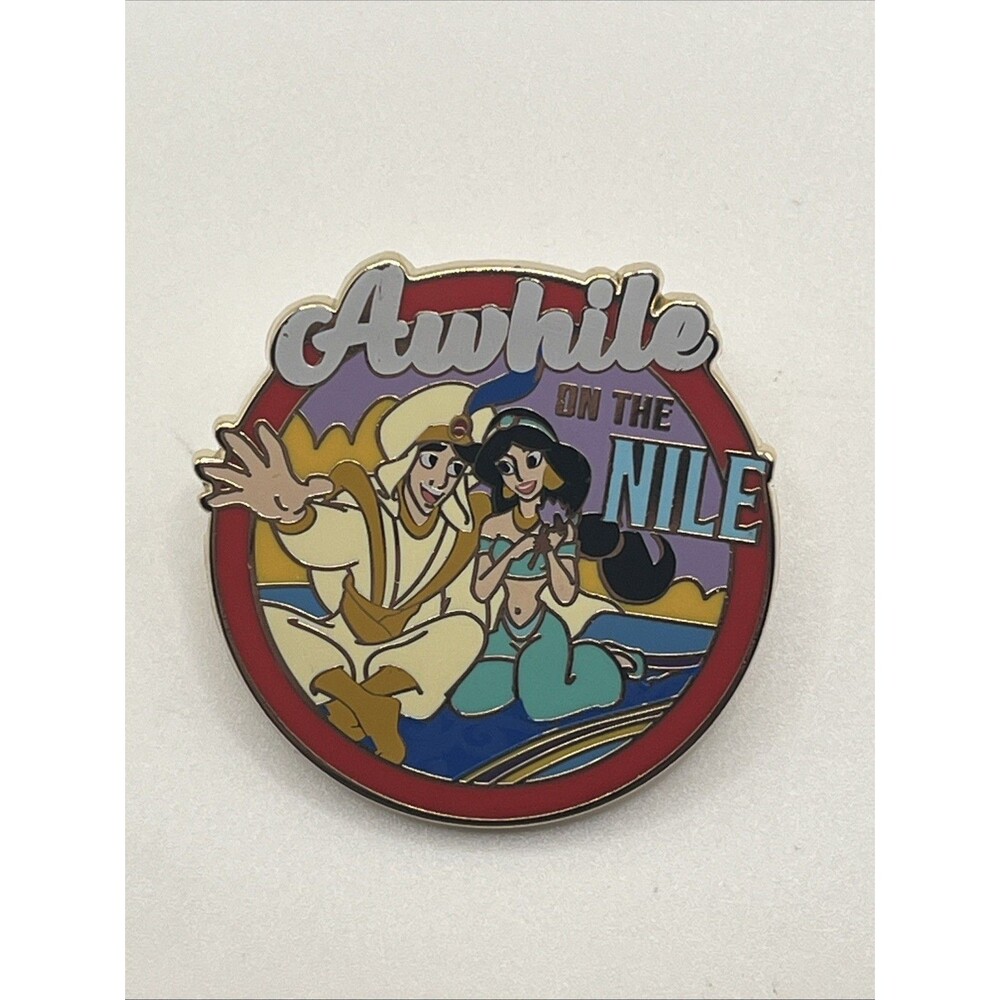 Adventures by Disney ABD - Awhile on the Nile Aladdin Jasmine Magic Carpet Pin